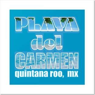 Playa Del Carmen, Quintana Roo, Mexico Travel T-shirt Posters and Art